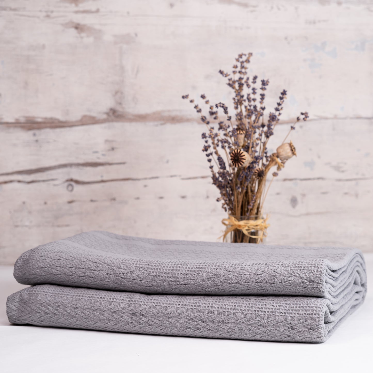 %100 pamuktan yapılmış Luxurahome Collection çok amaçlı battaniye/pike battaniye