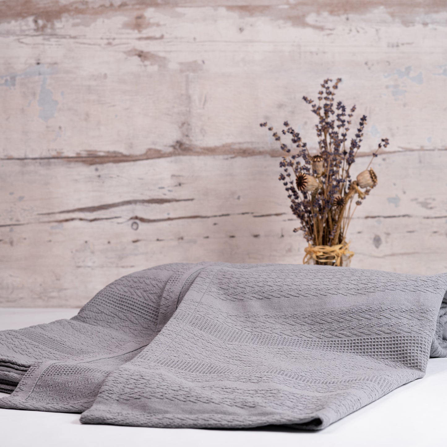 %100 pamuktan yapılmış Luxurahome Collection çok amaçlı battaniye/pike battaniye