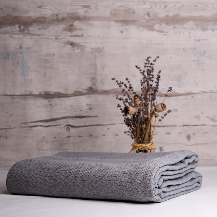 Luxurahome Collection Mehrzweckdecke/Piquédecke aus 100% Baumwolle