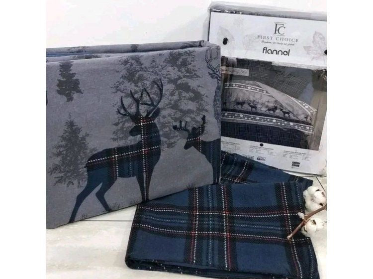 First Choice Flanell-Bettwäsche-Set
