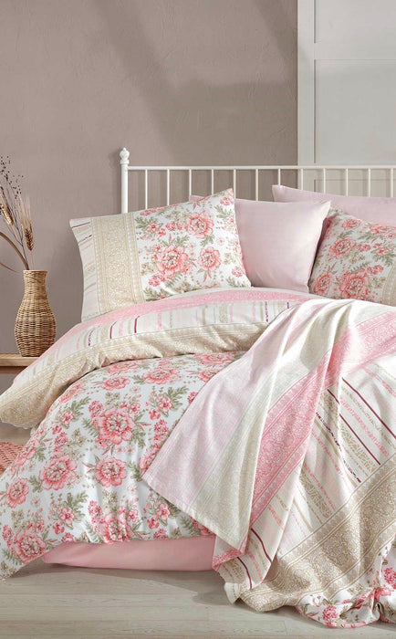 Cotton Life Doppelbett-Wäsche Set