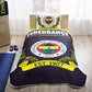 Taç Lizensiert Fenerbahçe Bettdeckenset für Einzelbett mit FB Logo 160x230cm
