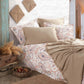 Iyi Geceler Istanbul: Boho Chic Pique-Set %100 Baumwolle in 220x240cm in Cappuccino