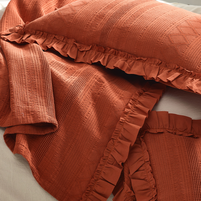 Şaheser Tiziana Tagesdecken Set aus 100% Baumwolle Oeko-Tex®
