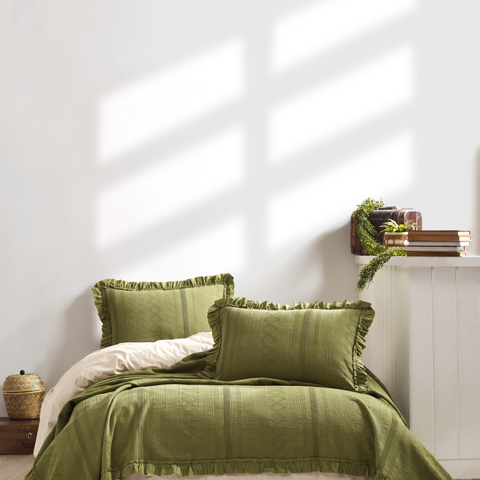 Şaheser Tiziana Tagesdecken Set aus 100% Baumwolle Oeko-Tex®