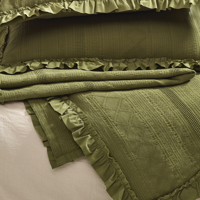 Şaheser Tiziana Tagesdecken Set aus 100% Baumwolle Oeko-Tex®