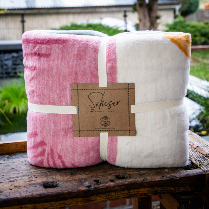 Şaheser Kuscheldecke versch. Farben & Muster