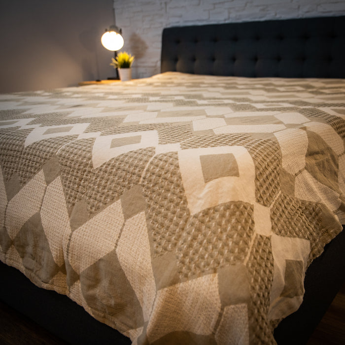 Şaheser Melina Tagesdecke aus 100% Bio Baumwolle Oeko-Tex®