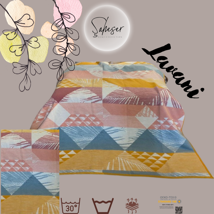 Şaheser Kuscheldecke versch. Farben & Muster