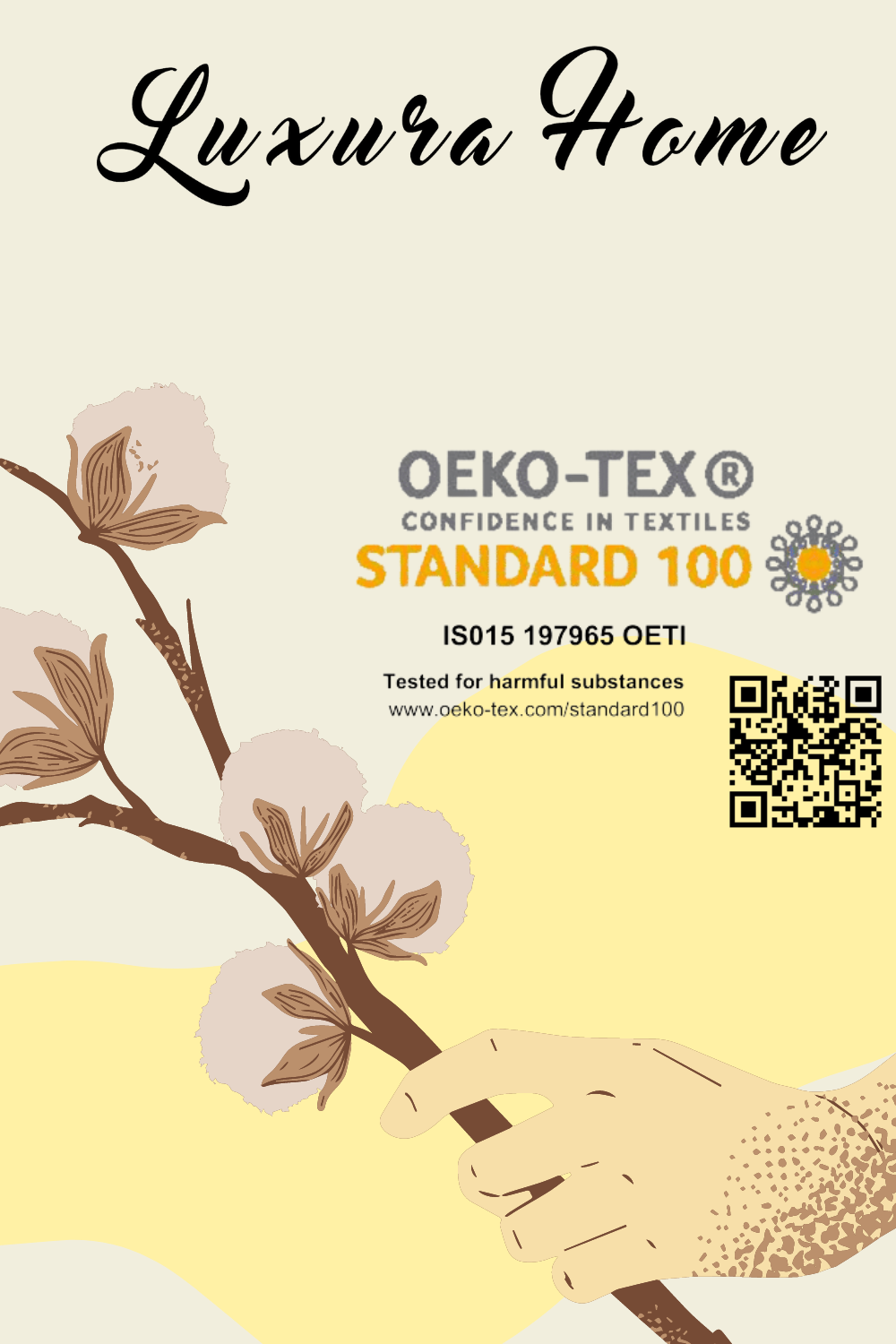 %100 Oeko-Tex® pamuktan üretilmiş püsküllü Şaheser Mona jakarlı yatak örtüsü