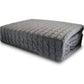 Luxurahome Collection: Strick Bett- / Tagesdecke aus 100% Baumwolle