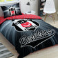 Taç Lizensiert Beşiktaş Bettwäsche-Set für Einzelbett Leuchtend/Light Glow