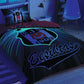 Taç Lizensiert Beşiktaş Bettwäsche-Set für Einzelbett Leuchtend/Light Glow