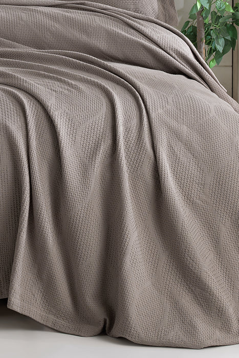 Şaheser Vera Jaquard-Tagesdecken Set 3-teilig aus 100% Baumwolle Oeko-Tex®