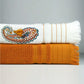 Iyi Geceler Istanbul: Boho Chic Hand- und Badetuch 50x90 & 90x150 in Orange