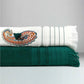 Iyi Geceler Istanbul: Boho Chic Hand- und Badetuch 50x90 & 90x150 in Farbe Smaragdgrün