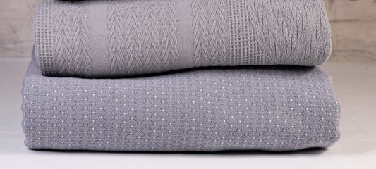 %100 pamuktan yapılmış Luxurahome Collection çok amaçlı battaniye/pike battaniye