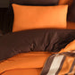 Iyi Geceler Istanbul - InLine Bettbezug-Set für Einzelbett 160x220cm Farbe: Orange