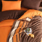 Iyi Geceler Istanbul - InLine Bettbezug-Set für Einzelbett 160x220cm Farbe: Orange