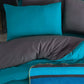 Iyi Geceler Istanbul - InLine Bettbezug-Set für Einzelbett 160x220cm Farbe: Petrol Blau