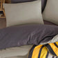 Iyi Geceler Istanbul - InLine Bettbezug-Set für Einzelbett 160x220cm Farbe: Grau