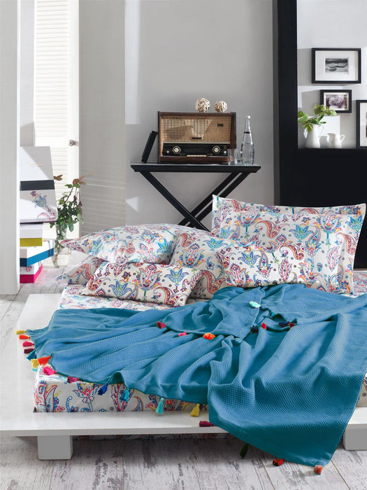 Iyi Geceler Istanbul: Style Up Pique Set aus 100% Ranforce Baumwolle