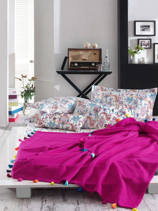 Iyi Geceler Istanbul: Style Up Pique Set aus 100% Ranforce Baumwolle