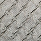 Luxurahome Collection: Strick Bett- / Tagesdecke aus 100% Baumwolle