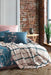 Iyi Geceler Istanbul - Wilbourn Bettwäsche Set mit Decke 200x220 Farbe: Petrol Blau